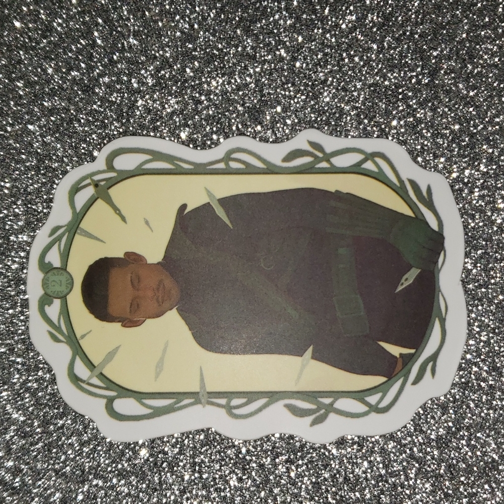 UMBRELLA ACADEMY waterproof sticker Diego